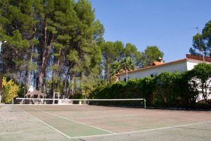 Tennis court at our b&b